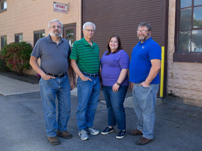 The current owners represent the third and fourth generations of Bick’s.